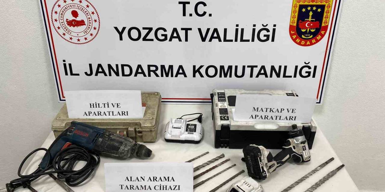 Yozgat’ta Kaçak Kazıya Suçüstü