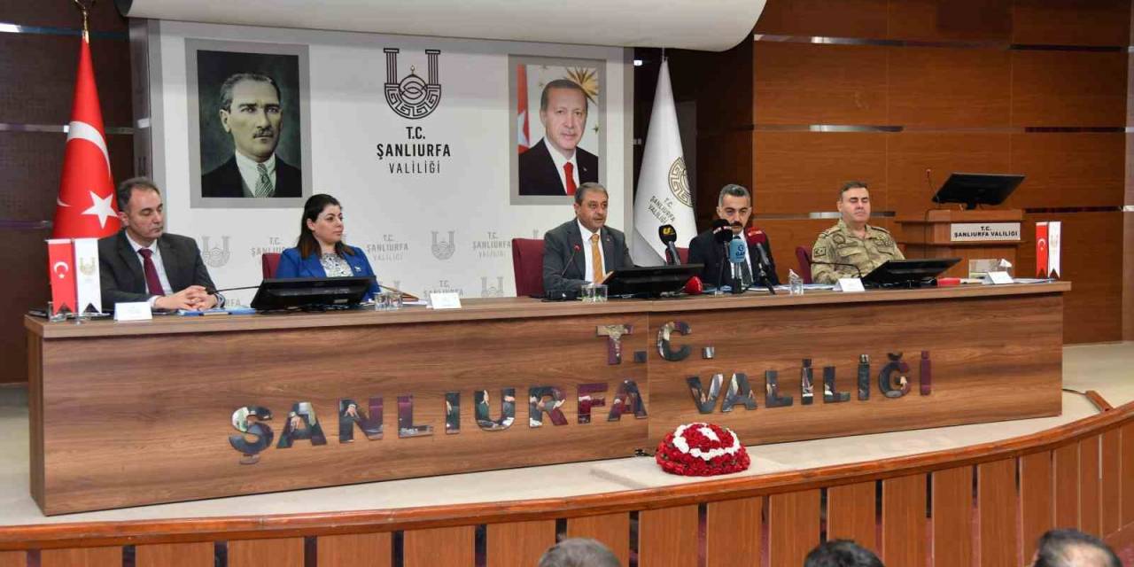 Şanlıurfa’da Seçim Güvenliği Toplantısı Gerçekleştirildi