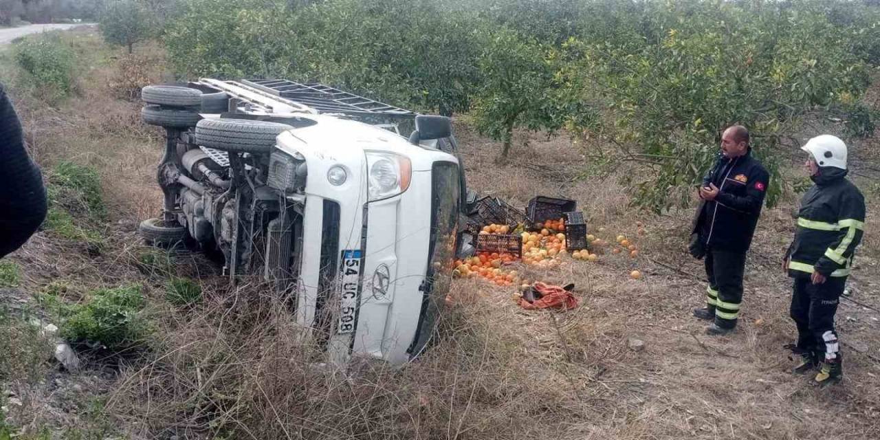 Erzin’de Trafik Kazası: 1 Yaralı