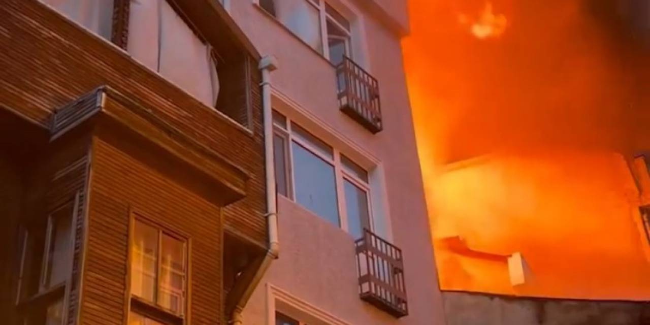 Ortaköy’de Korkutan Yangın