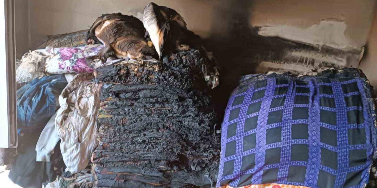 Hakkari’de Ev Yangını Korkuttu