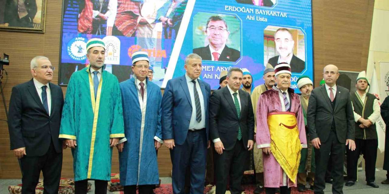 40 İş İnsanı Ahilik Ödülü Aldı