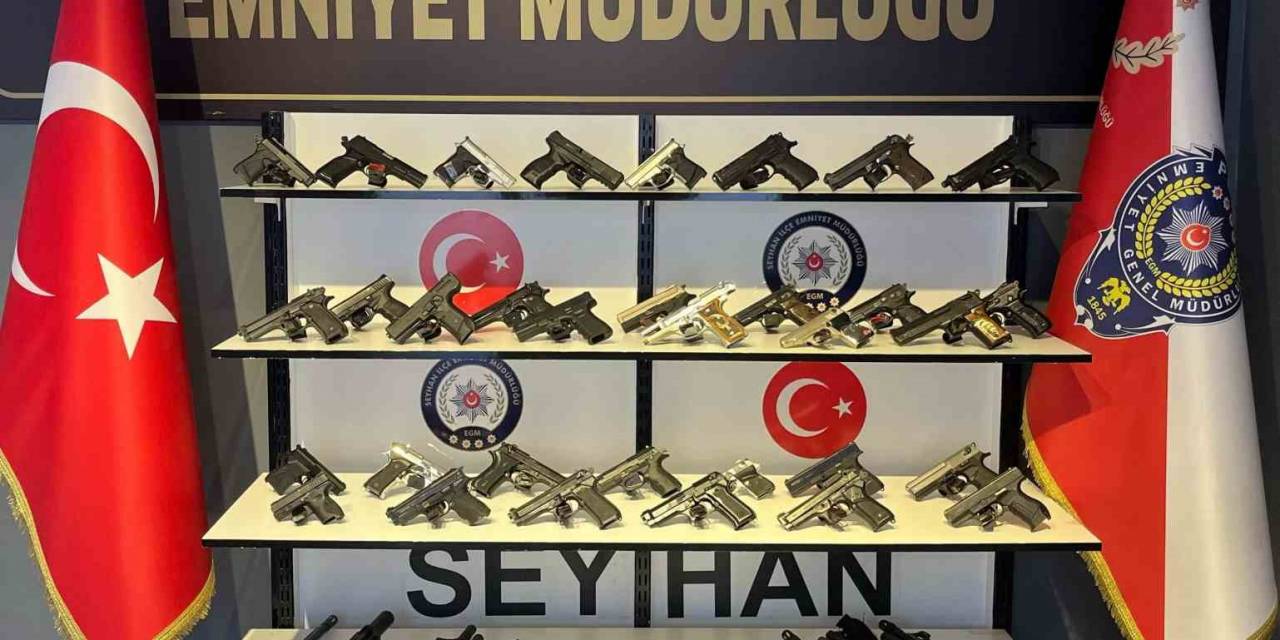 Seyhan Polisi 53 Silah Ele Geçirdi, Aranan 281 Kişiyi De Yakaladı
