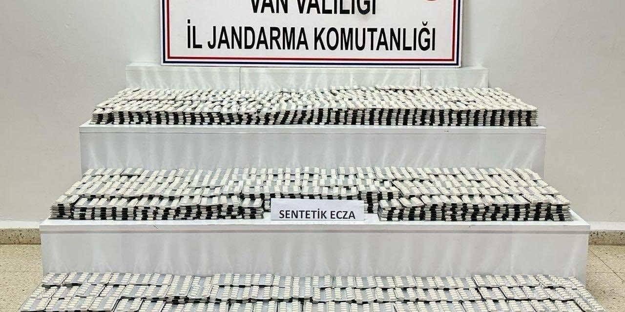 Van’da 32 Bin 764 Adet Sentetik Ecza Ele Geçirildi