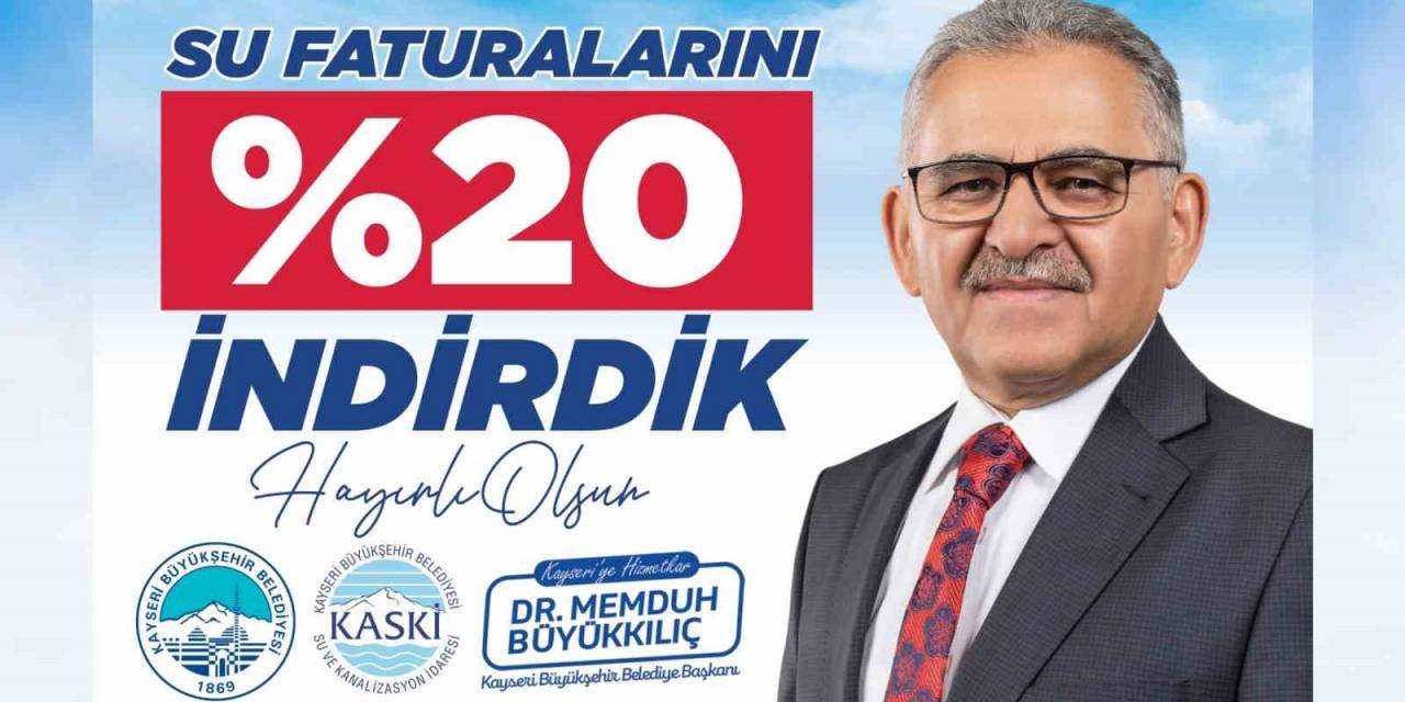 Kayseri, Metreküpte Alınan Ücret Sıralamasında 22. Sırada