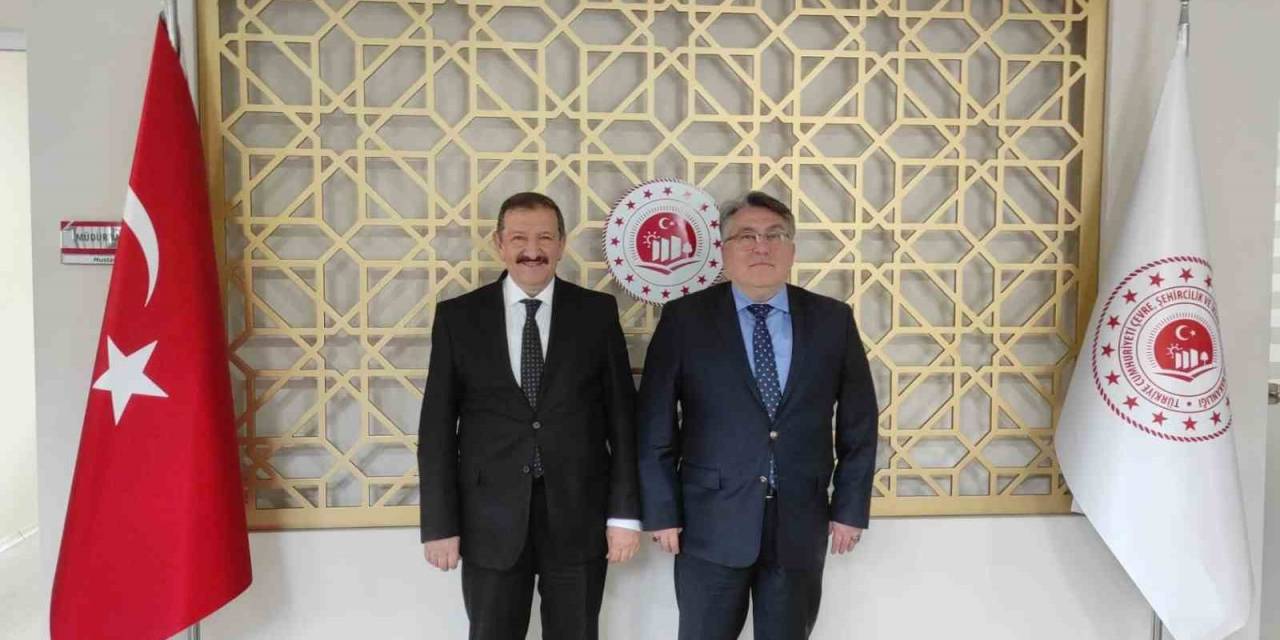 Rektör Özölçer’den Köse Ve Öztürk’e Hayırlı Olsun Ziyareti