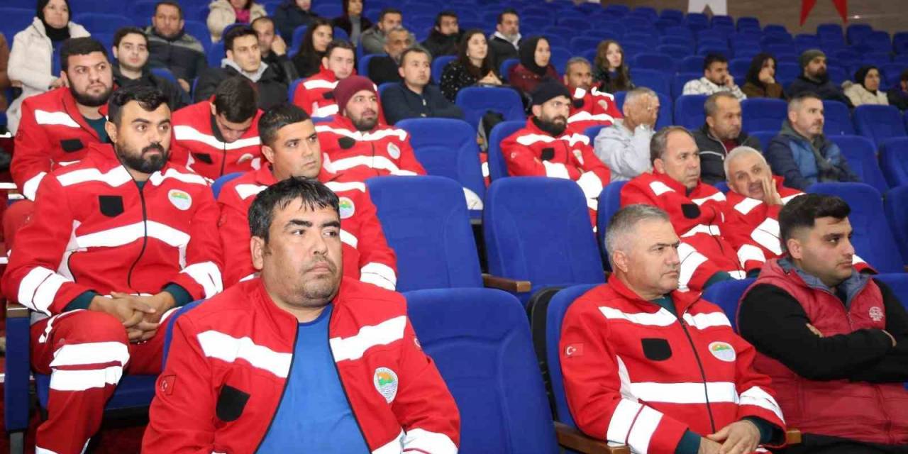 Toroslar Belediyesinden Personele İş Sağlığı Ve Güvenliği Eğitimi