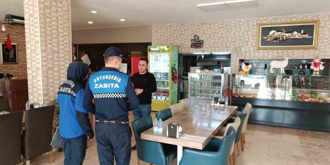 Zabıta Ekiplerinden Fiyat Listesi Denetimi