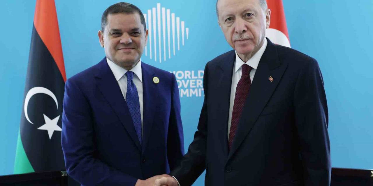 Cumhurbaşkanı Erdoğan, Dibeybe’yi Kabul Etti