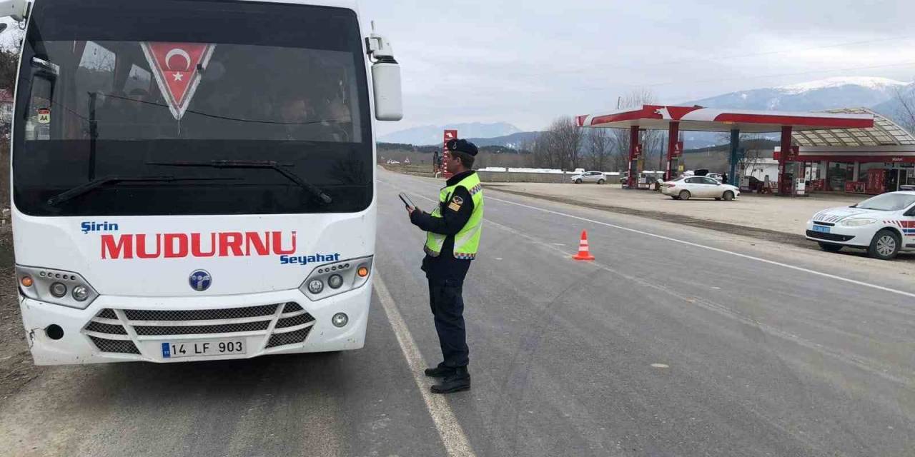 Ankara-zonguldak’ı Birbirine Bağlayan Yolda Sıkı Denetim