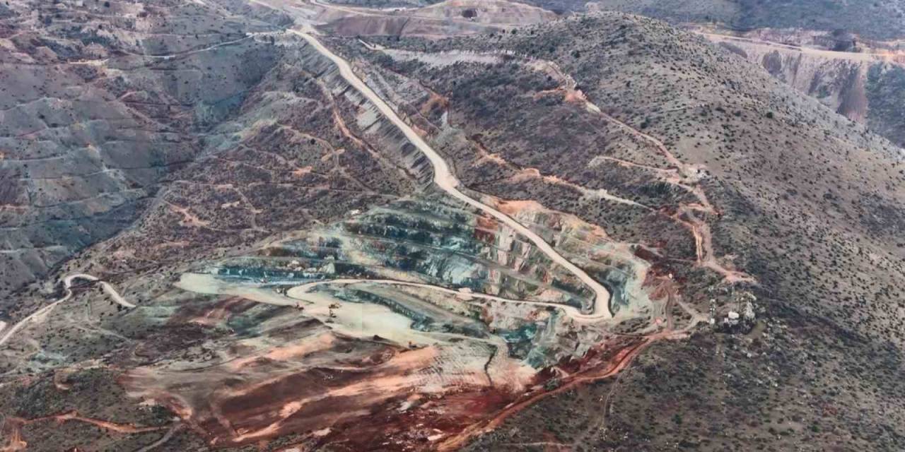 Maden Sahası Toprak Kaymasından Önce Böyle Görüntülendi