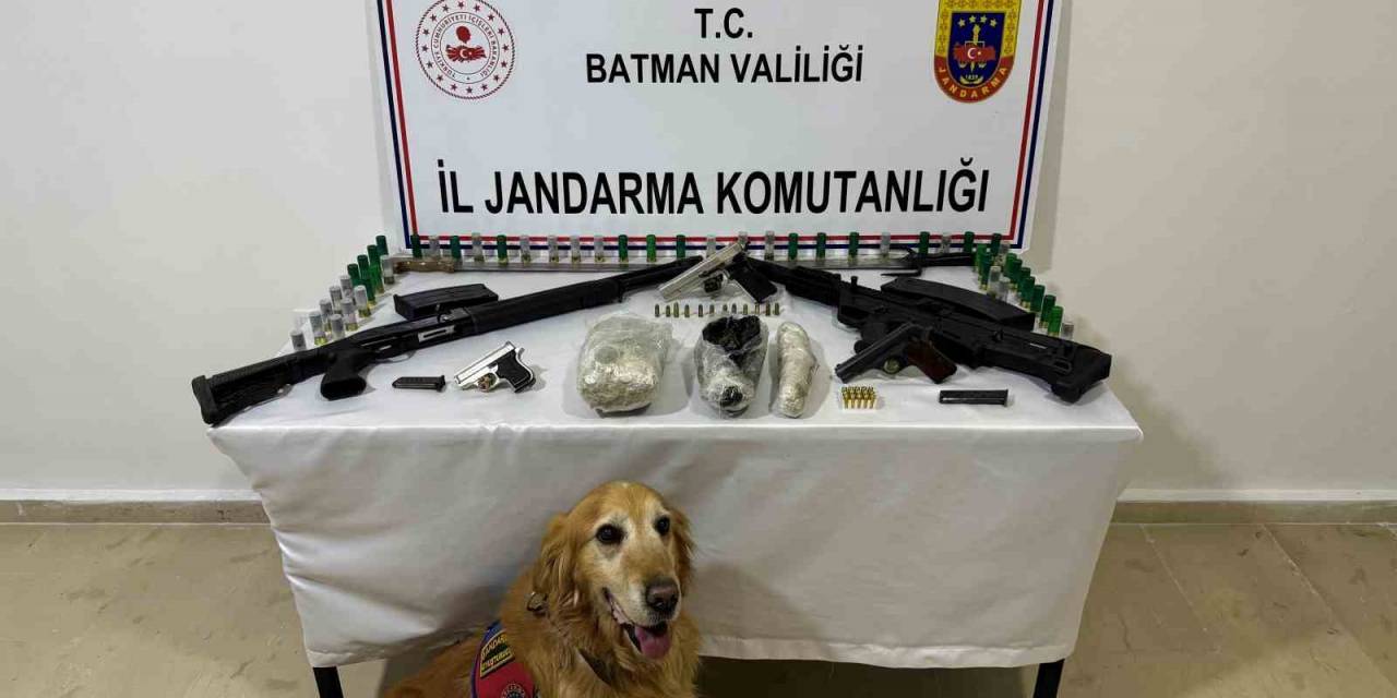 Batman’da Jandarma Silah Kaçakçılarına Göz Açtırmıyor: 2 Tutuklama