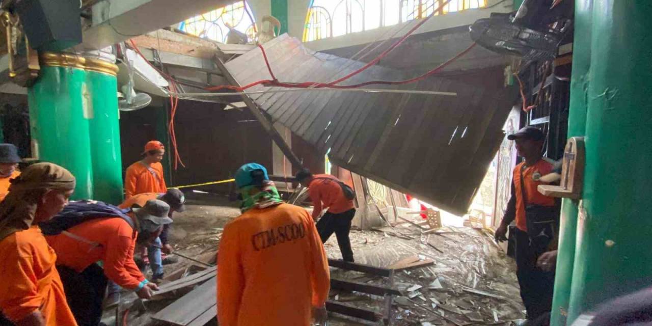 Filipinler’de Kilisenin Asma Katı Çöktü: 1 Ölü, 52 Yaralı