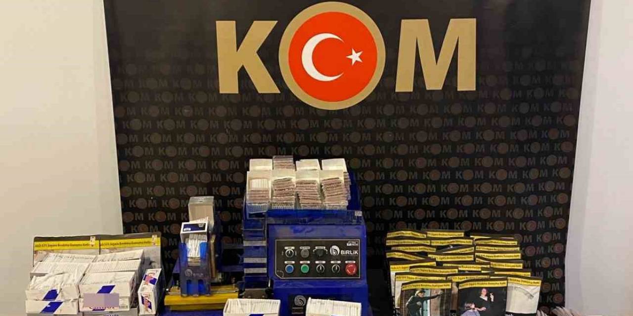 Kaçakçılık Baskınında, Hem Elektronik Hem De Klasik Sigara Ele Geçirildi