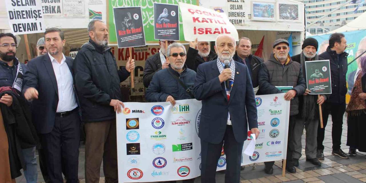 Gönüllü Kültür Kuruluşları’ndan 4 Aydır Devam Eden İsrail Saldırılarına Tepki