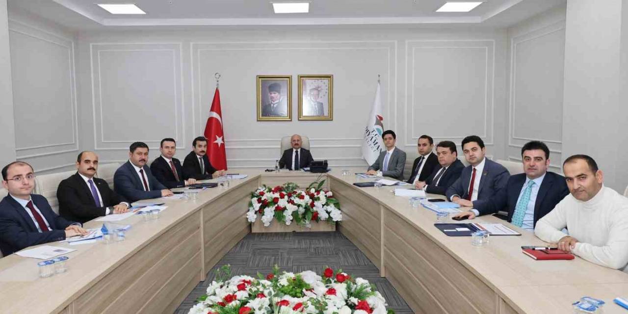 Deprem Konutlarındaki Çalışmalar Masaya Yatırıldı