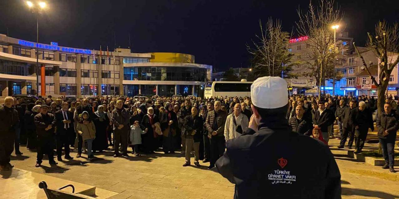 Kutsal Topraklara Uğurlandılar