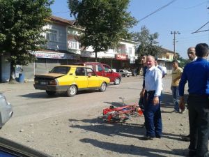 Samsun’da Trafik Kazası: 1 Yaralı