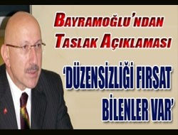 Düzensizliği Fırsat Bilenler Var