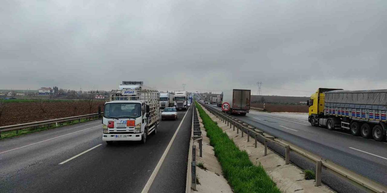 Taşkın Nedeniyle Kapanan Şanlıurfa - Mardin Karayolu Yeniden Trafiğe Açıldı