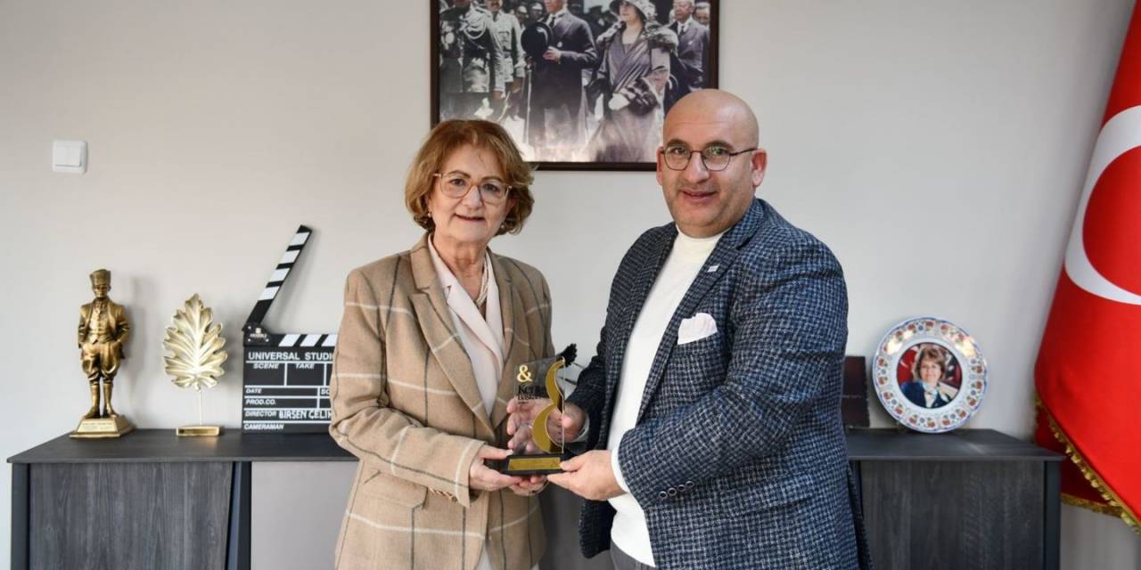 Birsen Çelik’e ’yılın En Başarılı Belediye Başkanı’ Ödülü