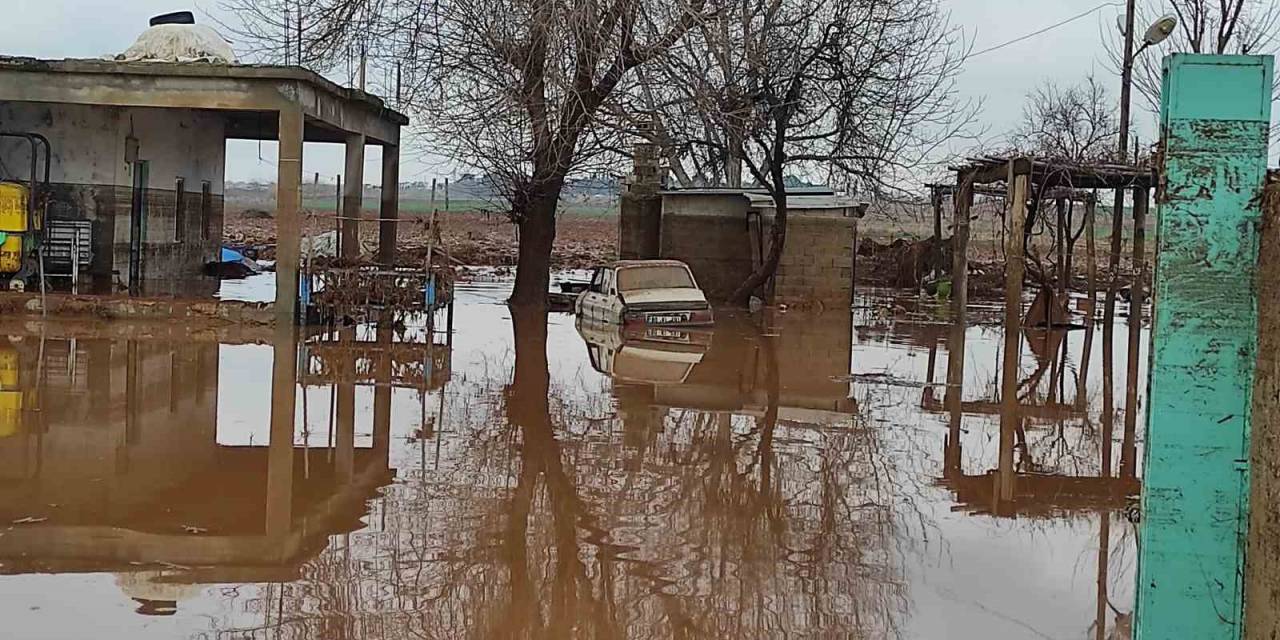 Şanlıurfa’da Kırsal Mahalleler Sel Suları Altında Kaldı