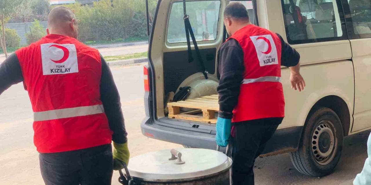 Kızılay’ın Gazze’deki Yeni Aşevi Bin Aileye Sıcak Yemek Sağlıyor