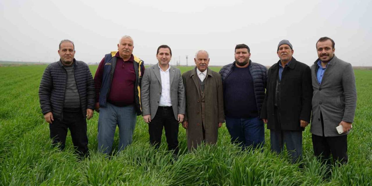 Sınırın Sıfır Noktasında Çiftçilerin Zorlu Gübre Atma Mesaisi Başladı