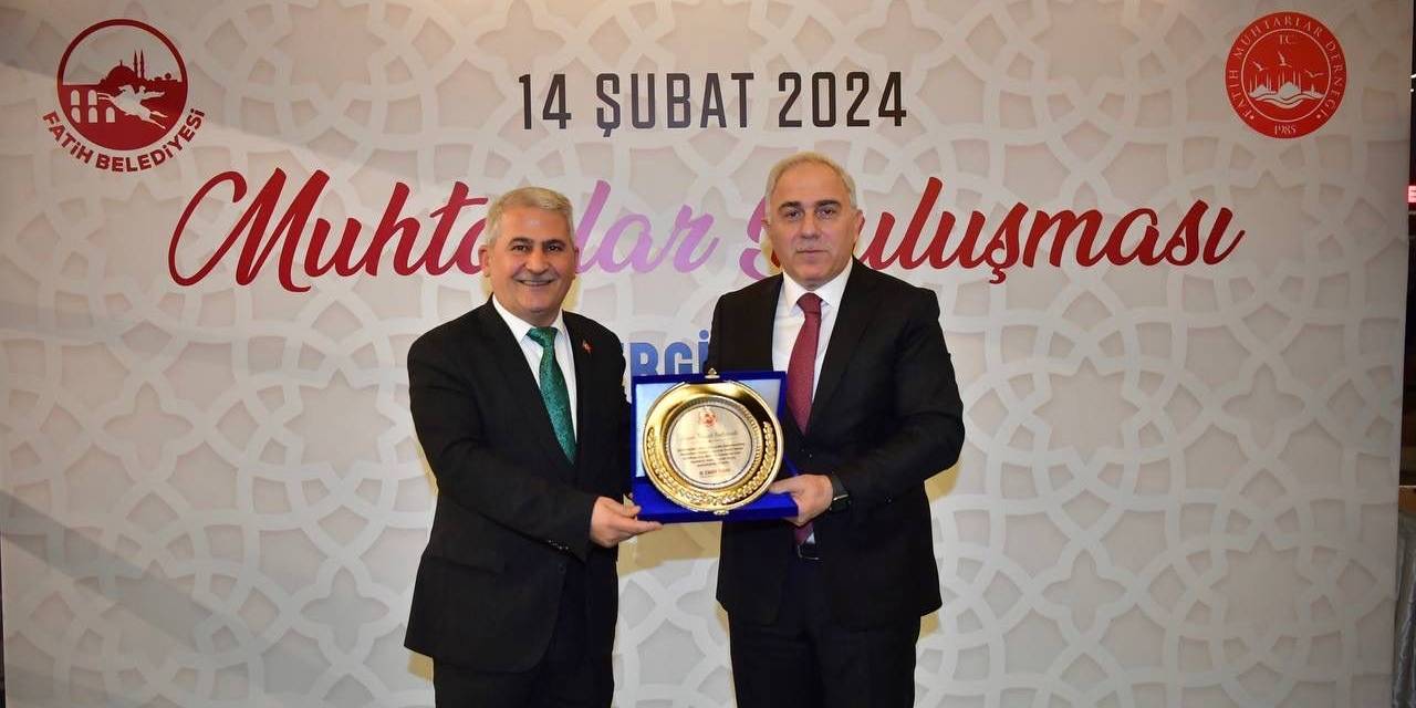 Fatih Belediye Başkanı Turan, Muhtarlara Yeni Dönem Projelerini Anlattı