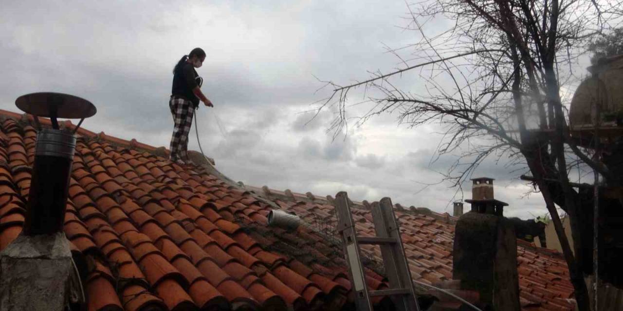 Ev Yangınında Yaşlı Vatandaş Öldü