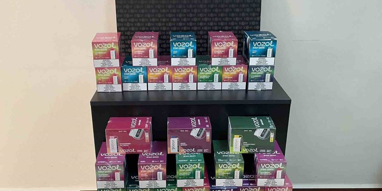 Kuşadası’nda Elektronik Sigara Operasyonu