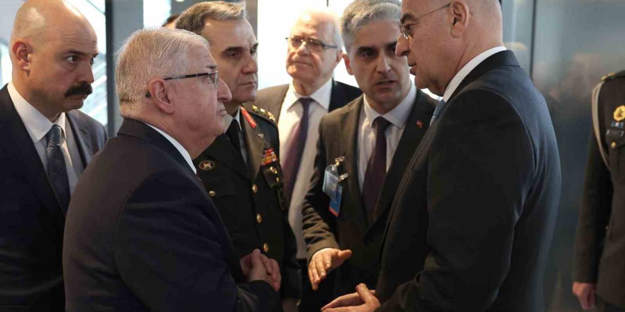 Milli Savunma Bakanı Güler, Yunan Mevkidaşı Dendias İle Görüştü