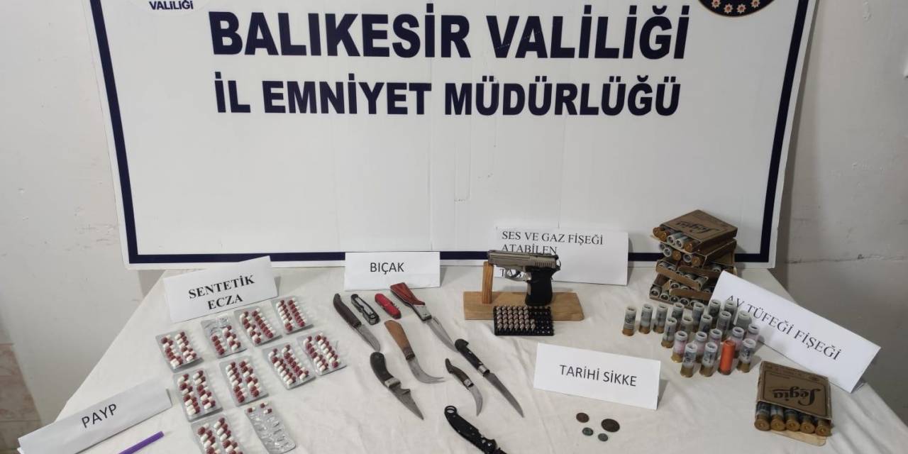 Balıkesir’de Polisten Uyuşturucuya Geçit Yok