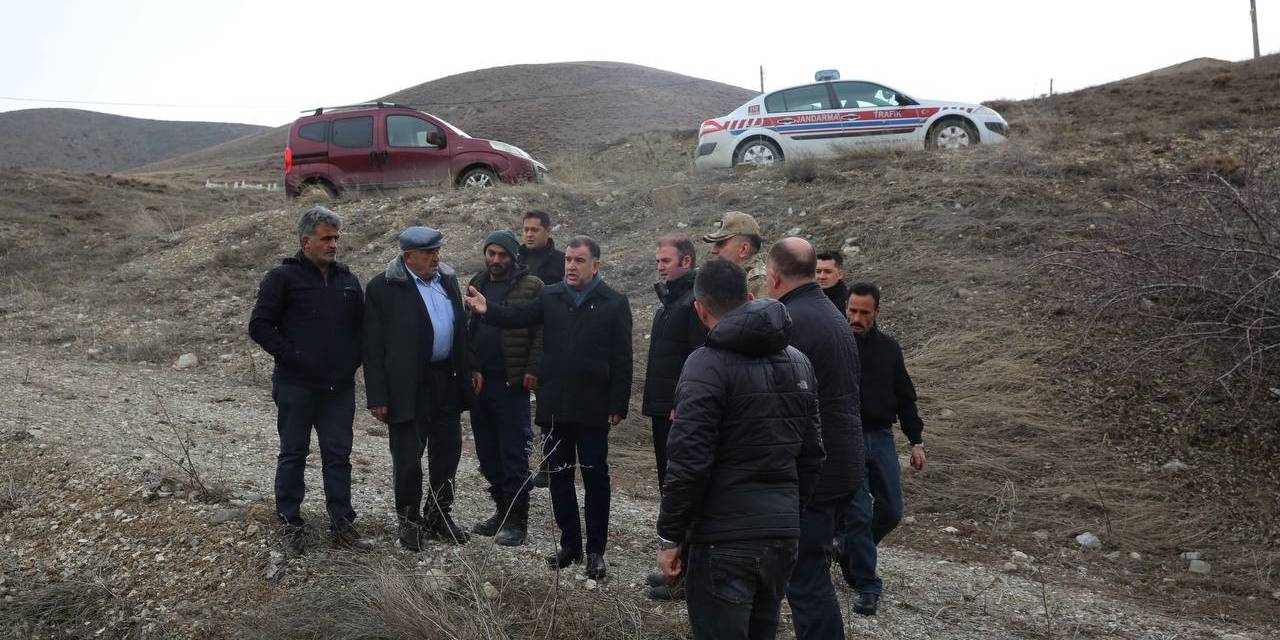 Vali Eldivan, Çalıdere Köyünde İncelemelerde Bulundu