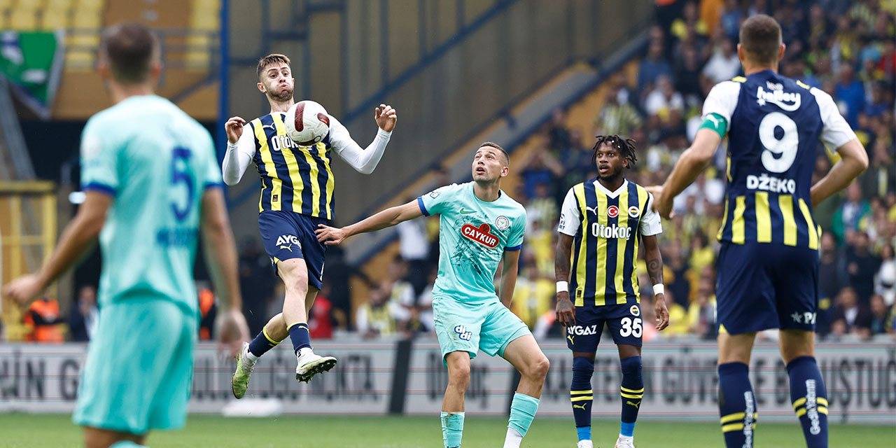 Çaykur Rizespor ile Fenerbahçe ligde 44. randevuda