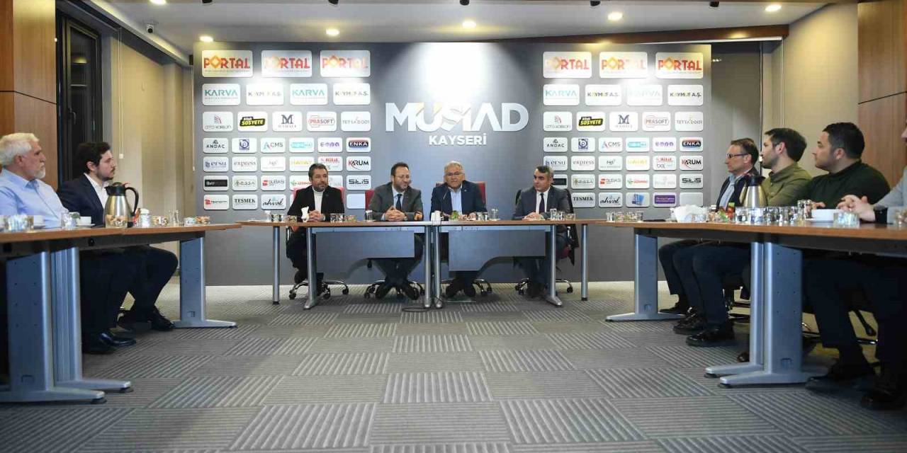 Başkan Büyükkılıç, Müsiad’da İş İnsanları İle Buluştu
