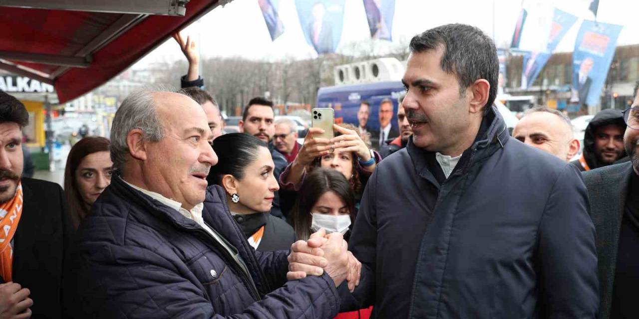 İbb Başkan Adayı Murat Kurum, Eyüpsultan Esnafını Ve Ak Nokta’yı Ziyaret Etti