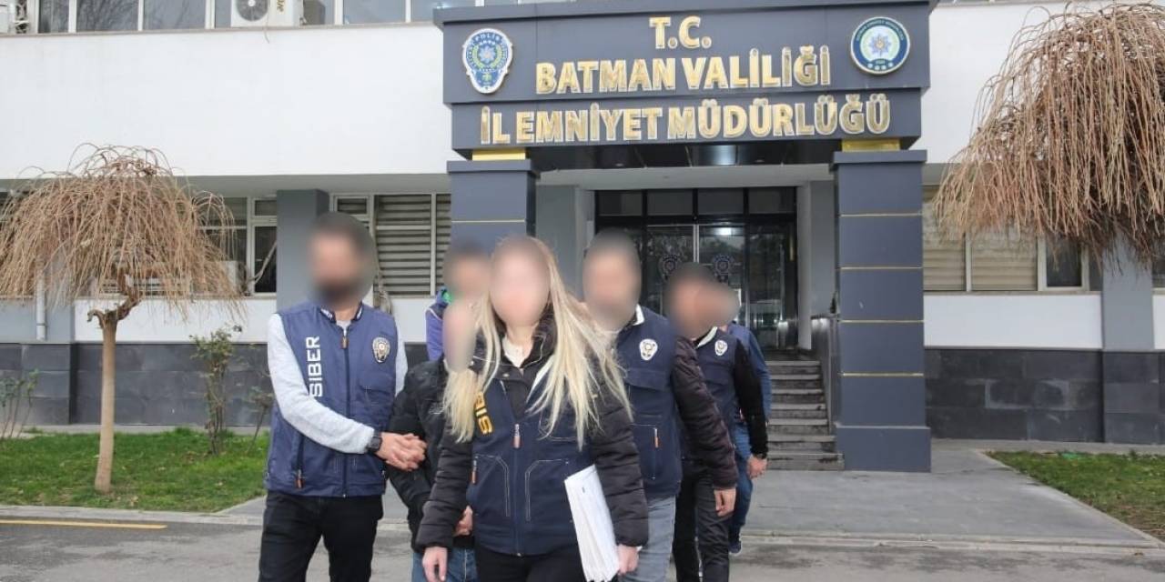 Batman’da Siber Dolandırıcılık Operasyonlarında 5 Tutuklama