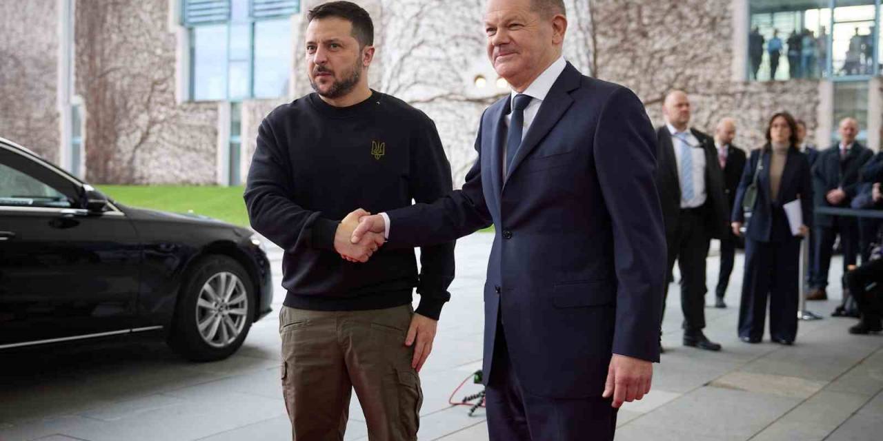 Almanya Ve Ukrayna’dan 10 Yıllık Güvenlik Anlaşması