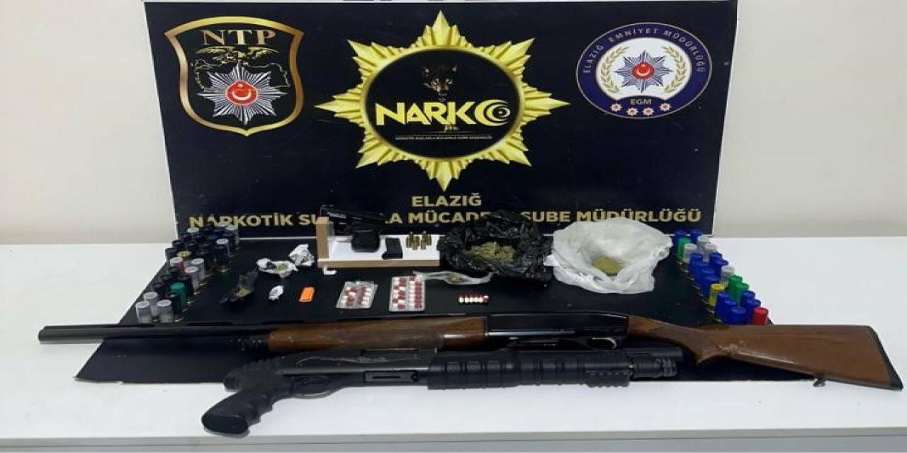 Elazığ’da Uyuşturucu Operasyonu: 8 Gözaltı