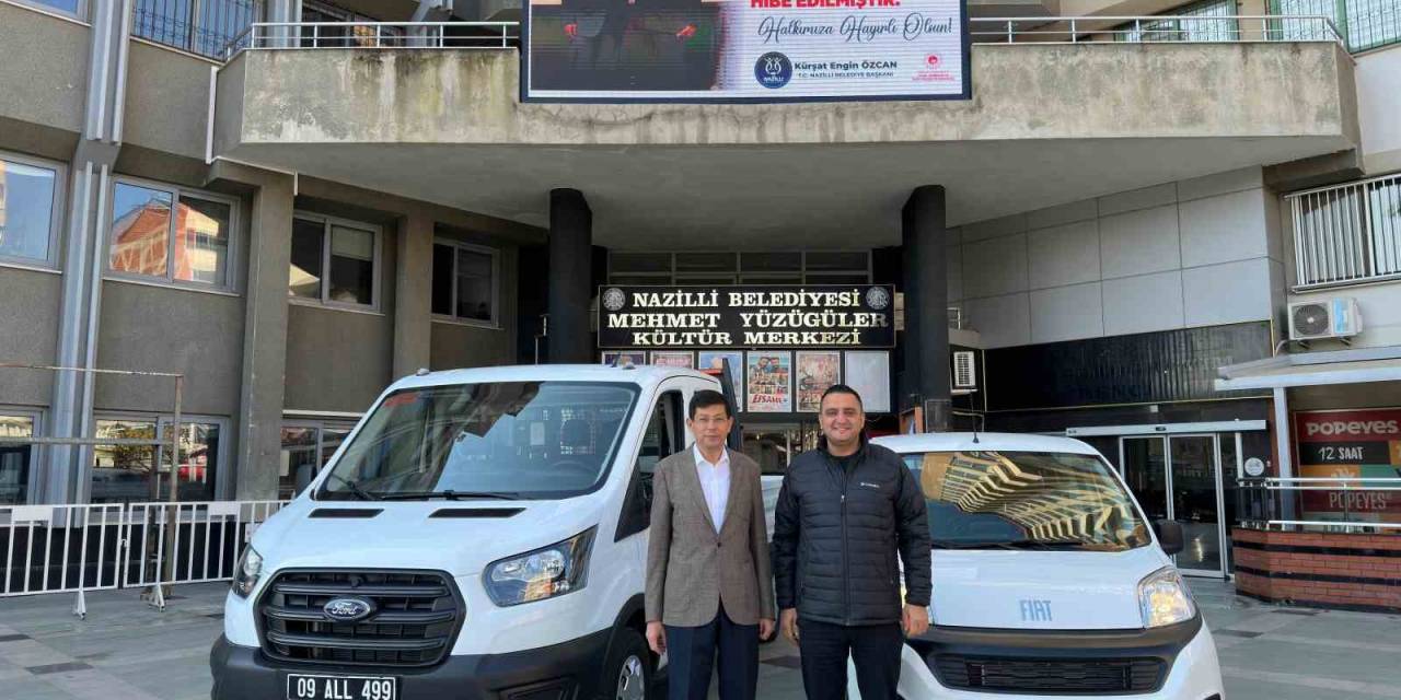 Bakanlıktan Nazilli Belediyesi’ne Araç Hibesi