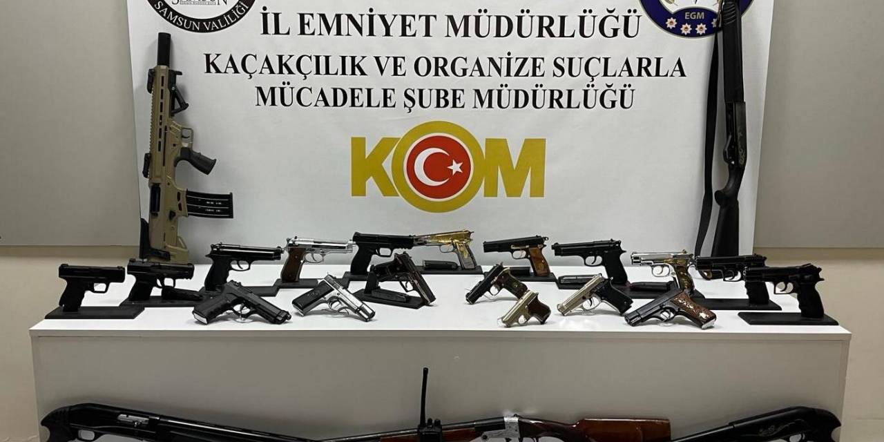 Samsun’da ’kafes’ Operasyonu: 8 Kişi Tutuklandı