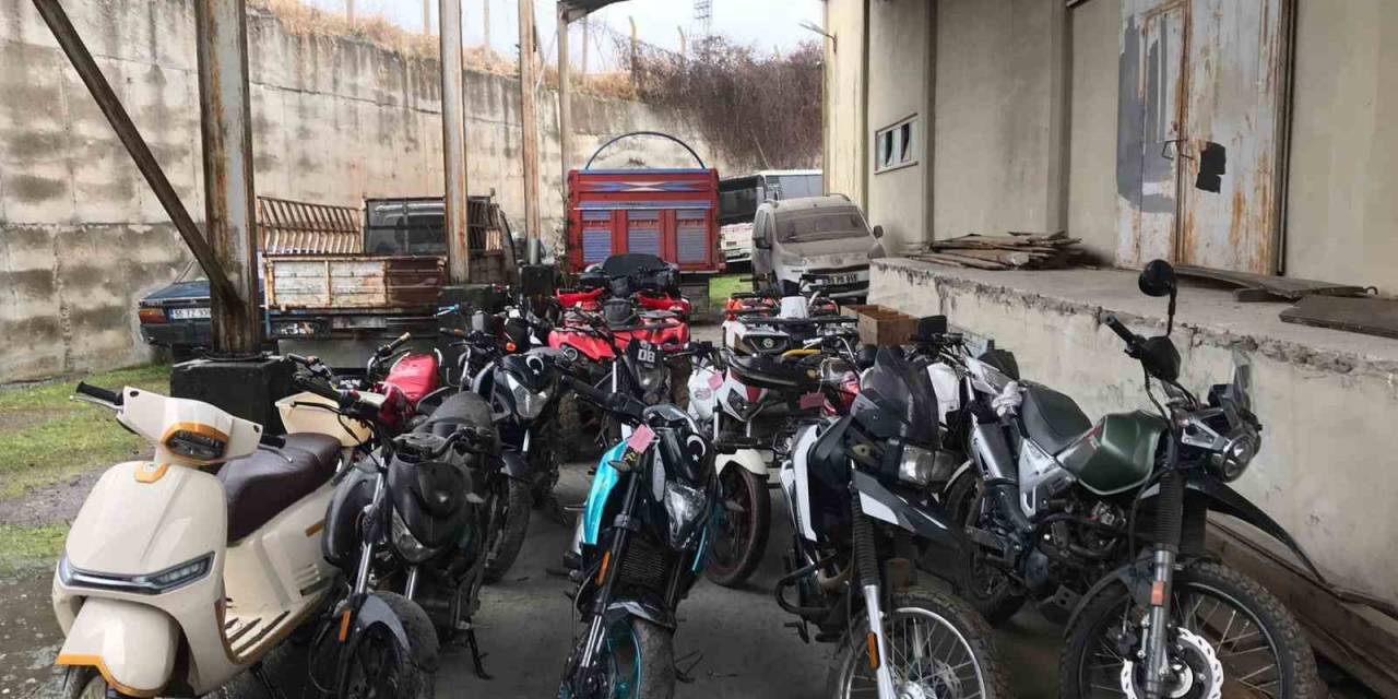 Motosiklet Ve Atv Çetesine Operasyon: 2 Gözaltı