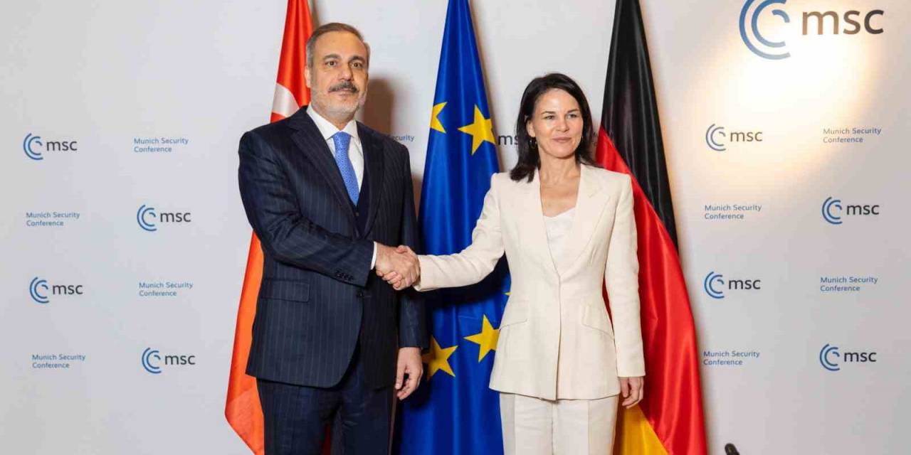 Dışişleri Bakanı Fidan, Alman Mevkidaşı Baerbock İle Görüştü