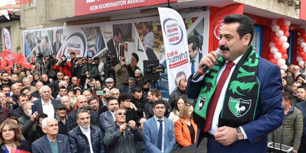 Chp Pamukkale Adayı Ertemur, Skm Açılışını Gerçekleştirdi