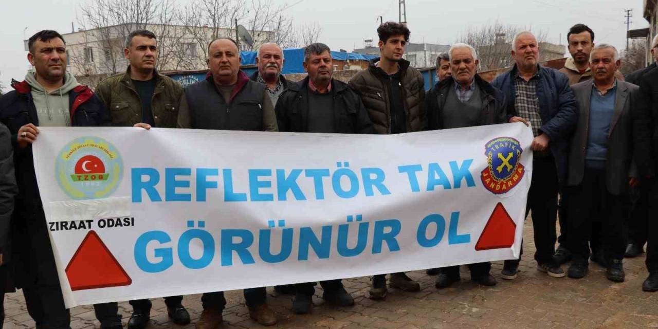 Traktör Sürücülerine Jandarmadan Güvenli Tarım Eğitimi