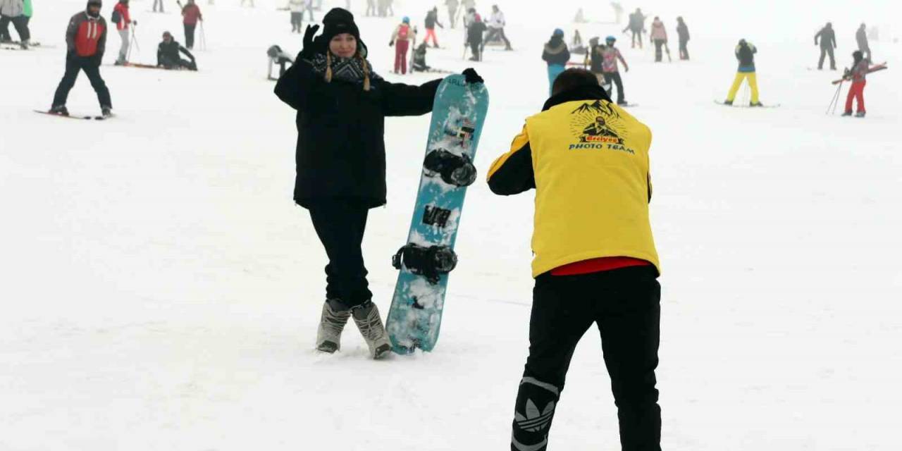 Erciyes Tıklım Tıklım Doldu