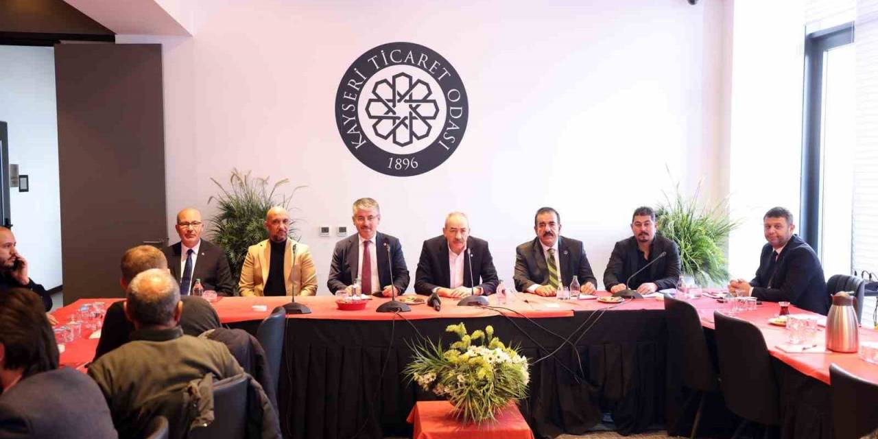 Kto’da Yük Ve Yolcu Taşımacılığı Sektörünün Sorun Ve Talepleri Çopuroğlu’na İletildi