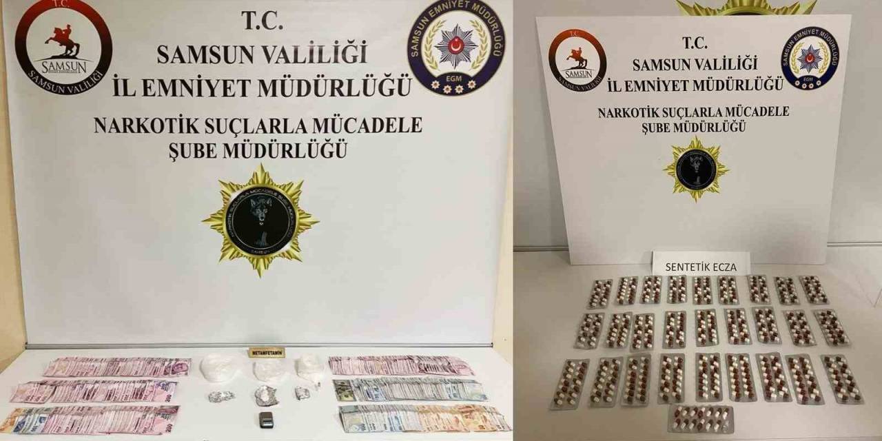 Samsun’da Uyuşturucu Uygulaması: 25 Kişi Yakalandı