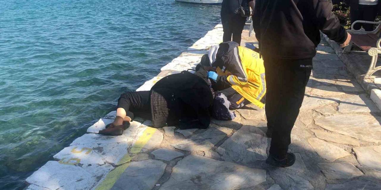 Özçekim Yapmak İsterken Denize Düştüler